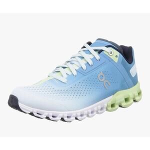 On Cloud Cloudflow Women's Running Trainers Shoes - Niagara/Meadow, Size 9